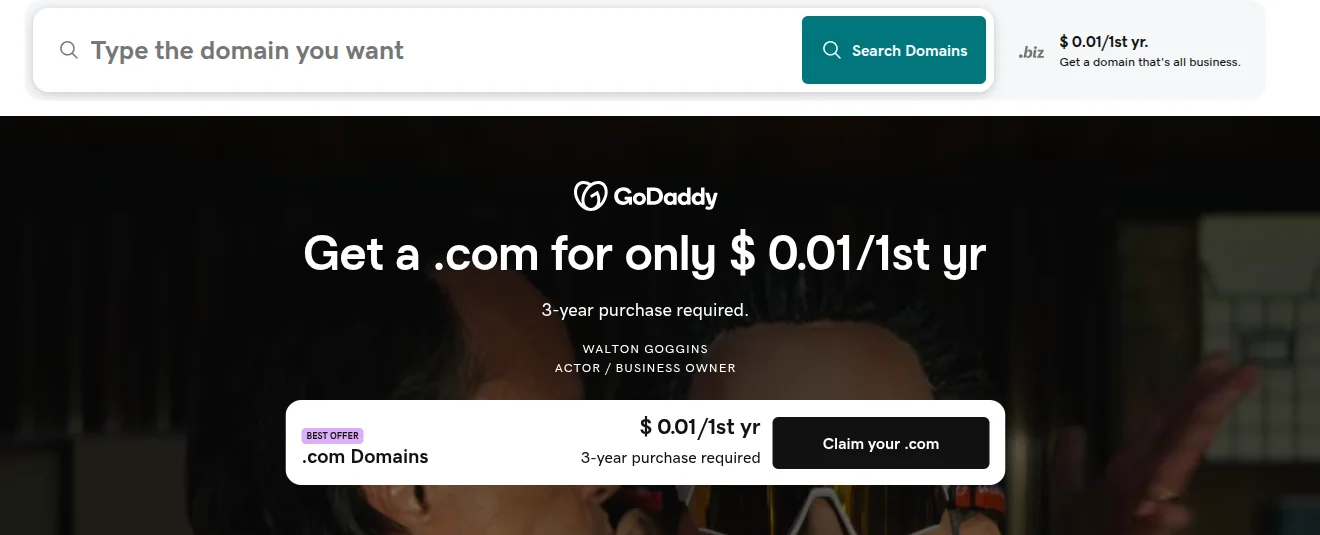 godaddy domains