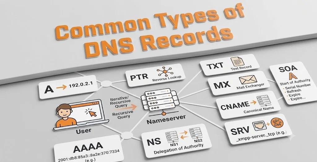 Common Types of DNS Records