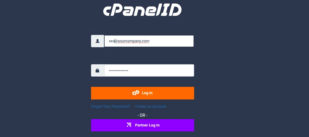 Cpanel login