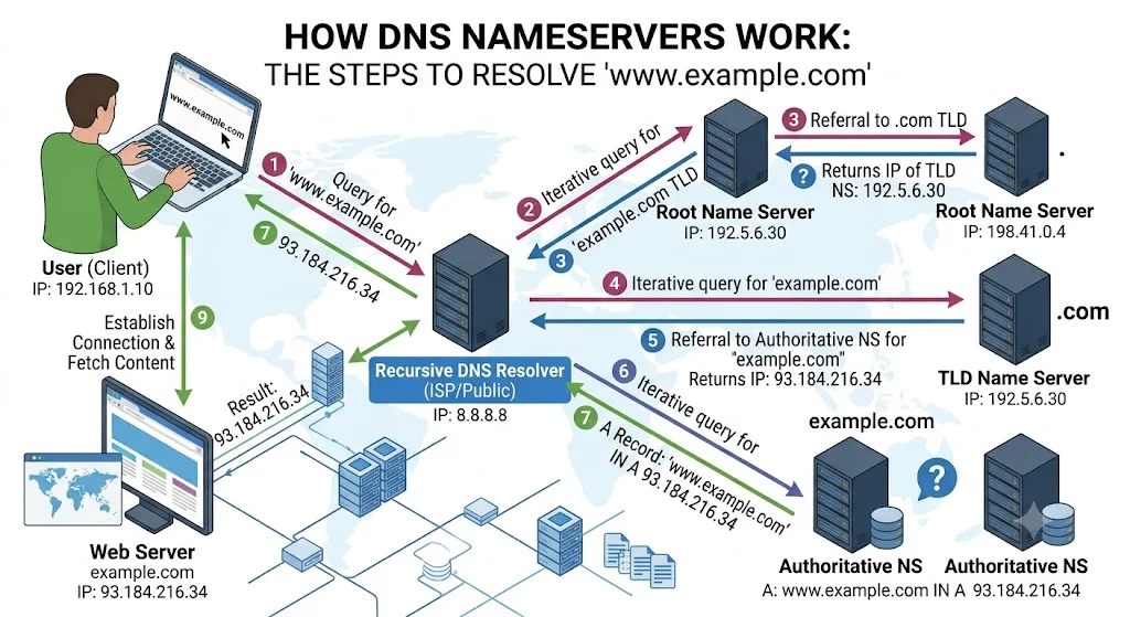 How Nameservers Work