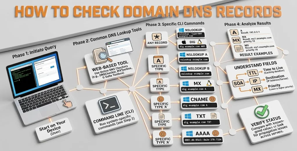 How to Check Domain DNS Records