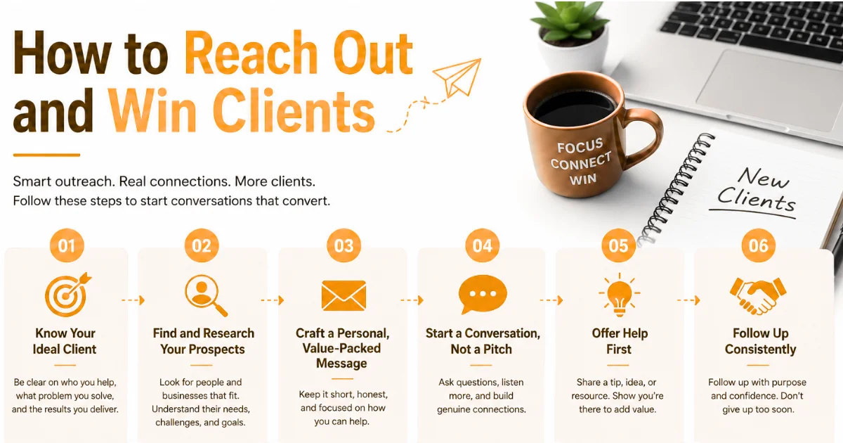 How to Reach Out and Win Clients
