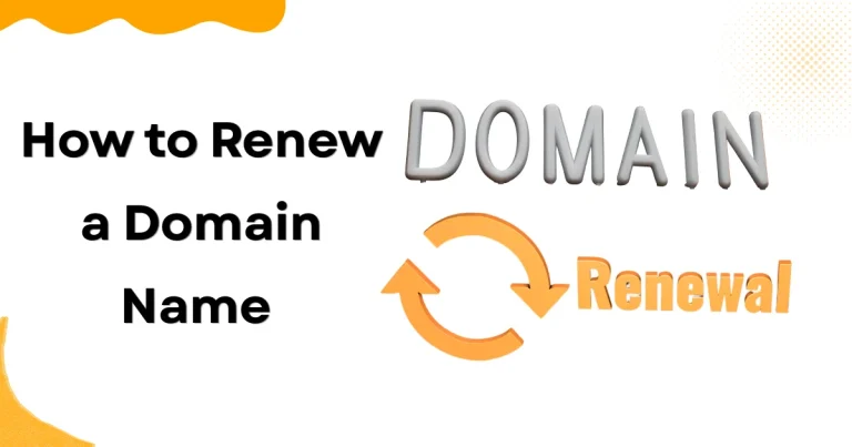 How to Renew a Domain Name