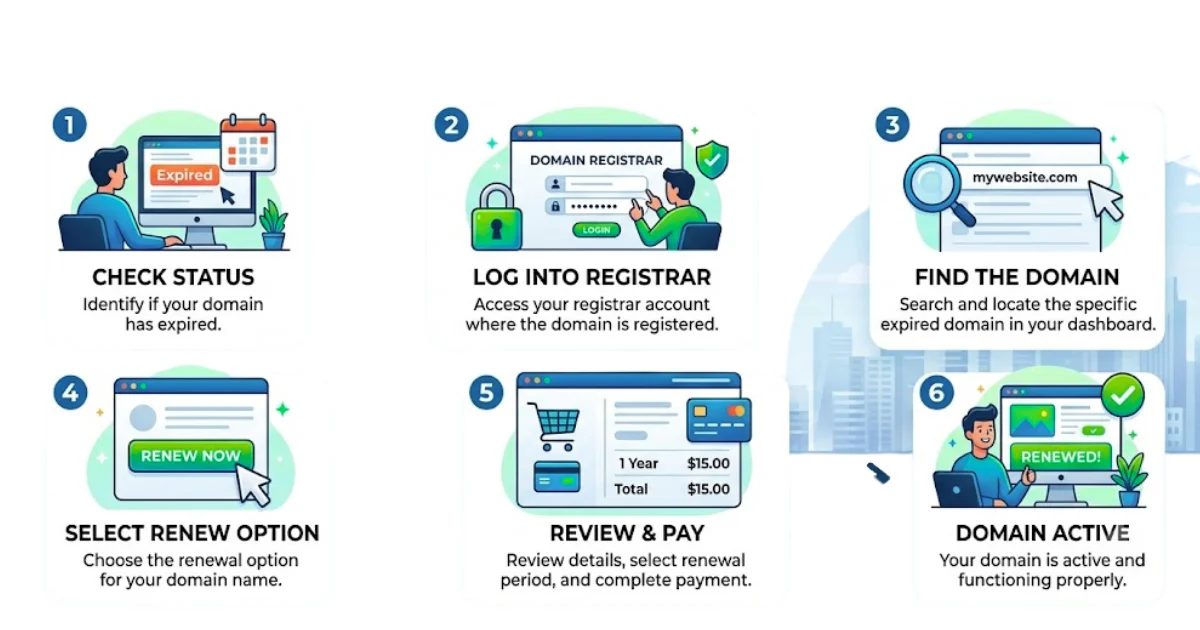 How to Renew an Expired Domain Name