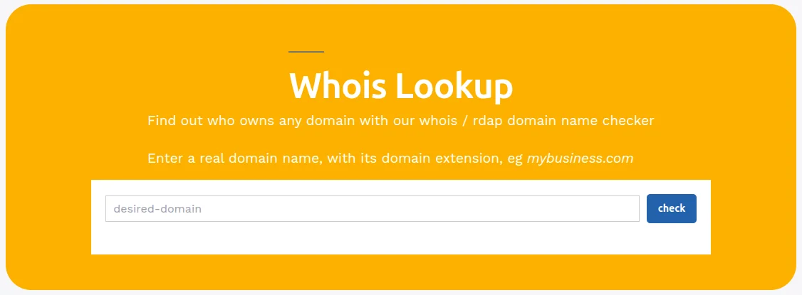 Truehost whois lookup
