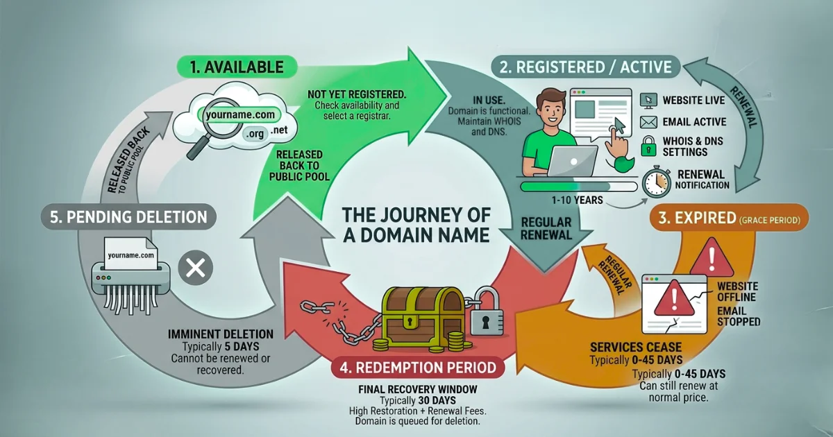What Is the Domain Life Cycle