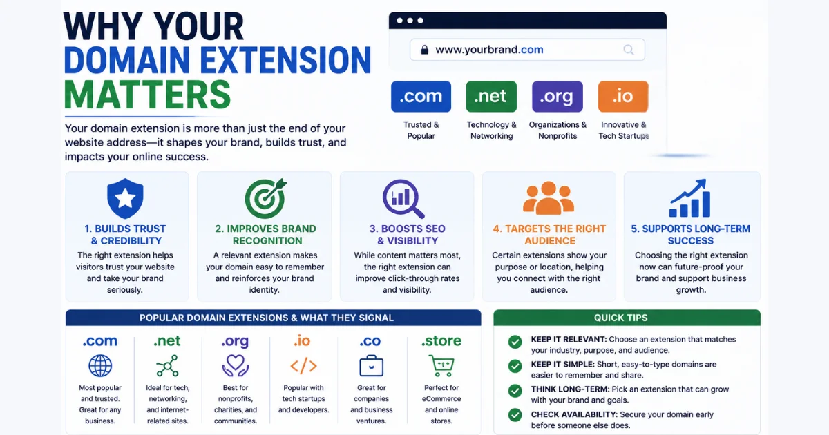 Why Your Domain Extension Matters