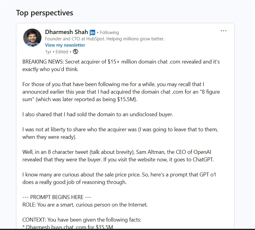 openai buys chat.com from shah