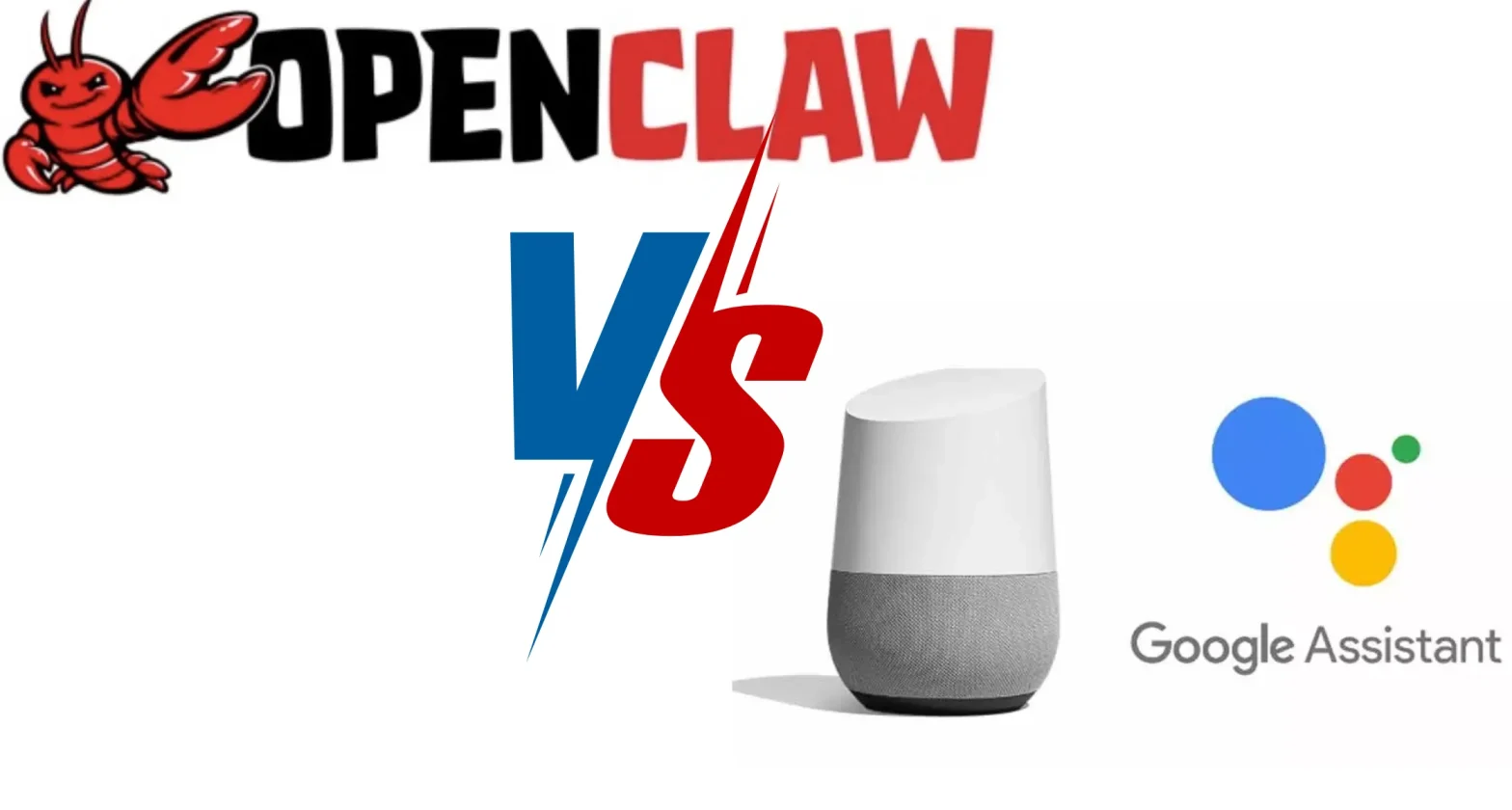 openclaw vs google assistant