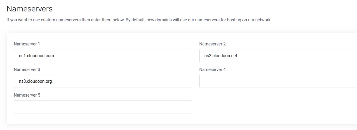 truehost dns records
