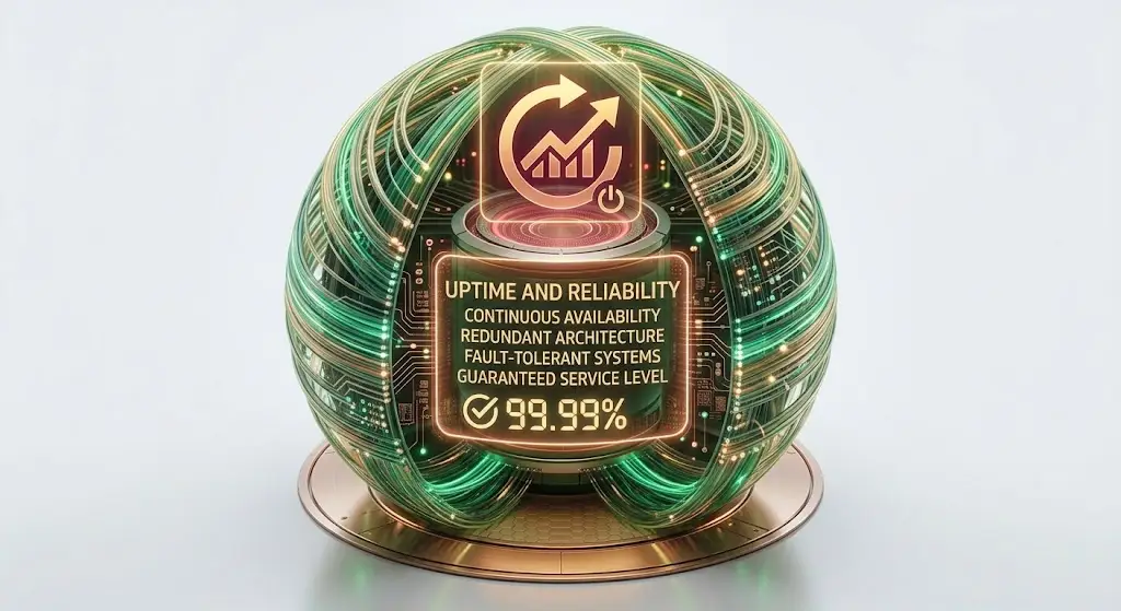99.99% uptime guarantee