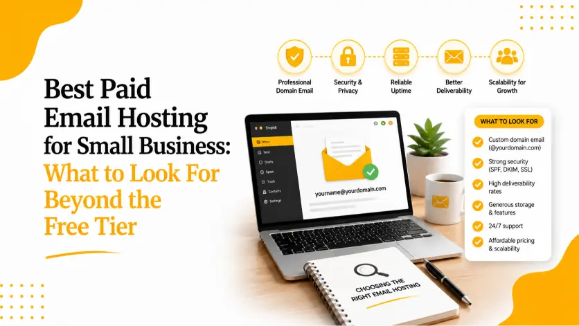 Best Paid Email Hosting for Small Business: What to Look For Beyond the Free Tier