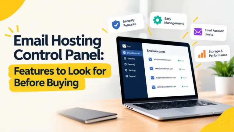 Email Hosting Control Panel: Features to Look for Before Buying