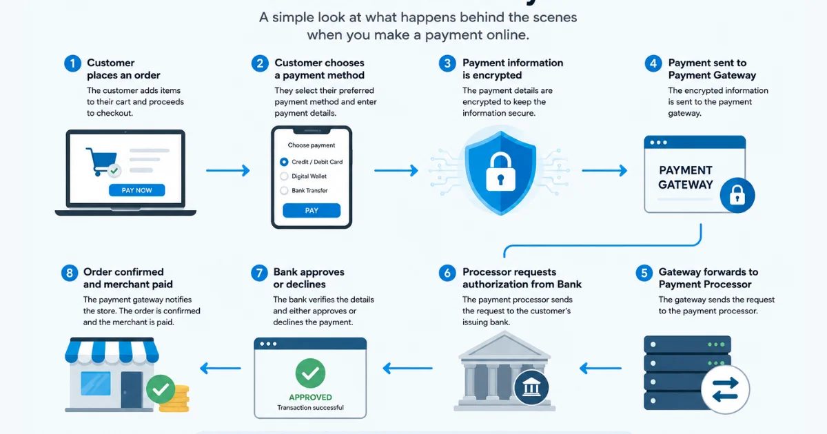 How Online Ecommerce Payments Work