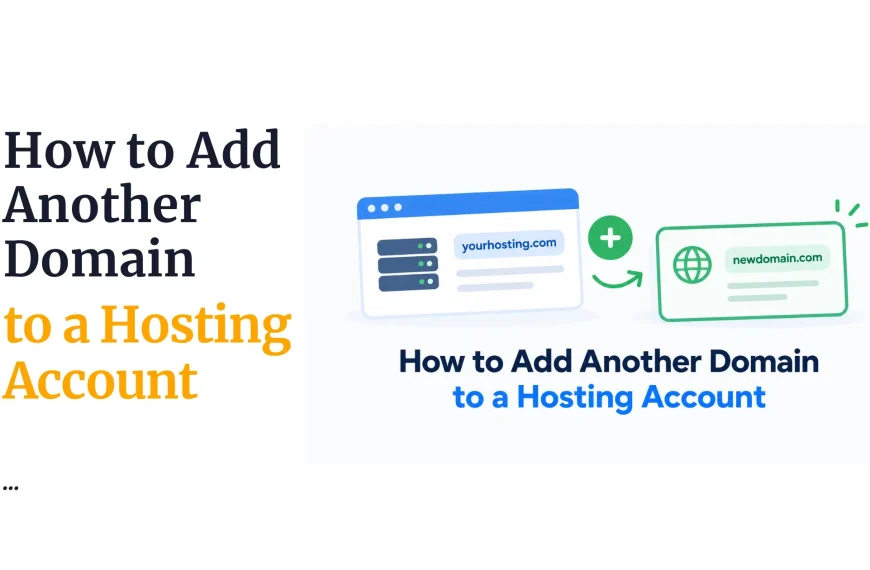 How to Add Another Domain to a Hosting Account