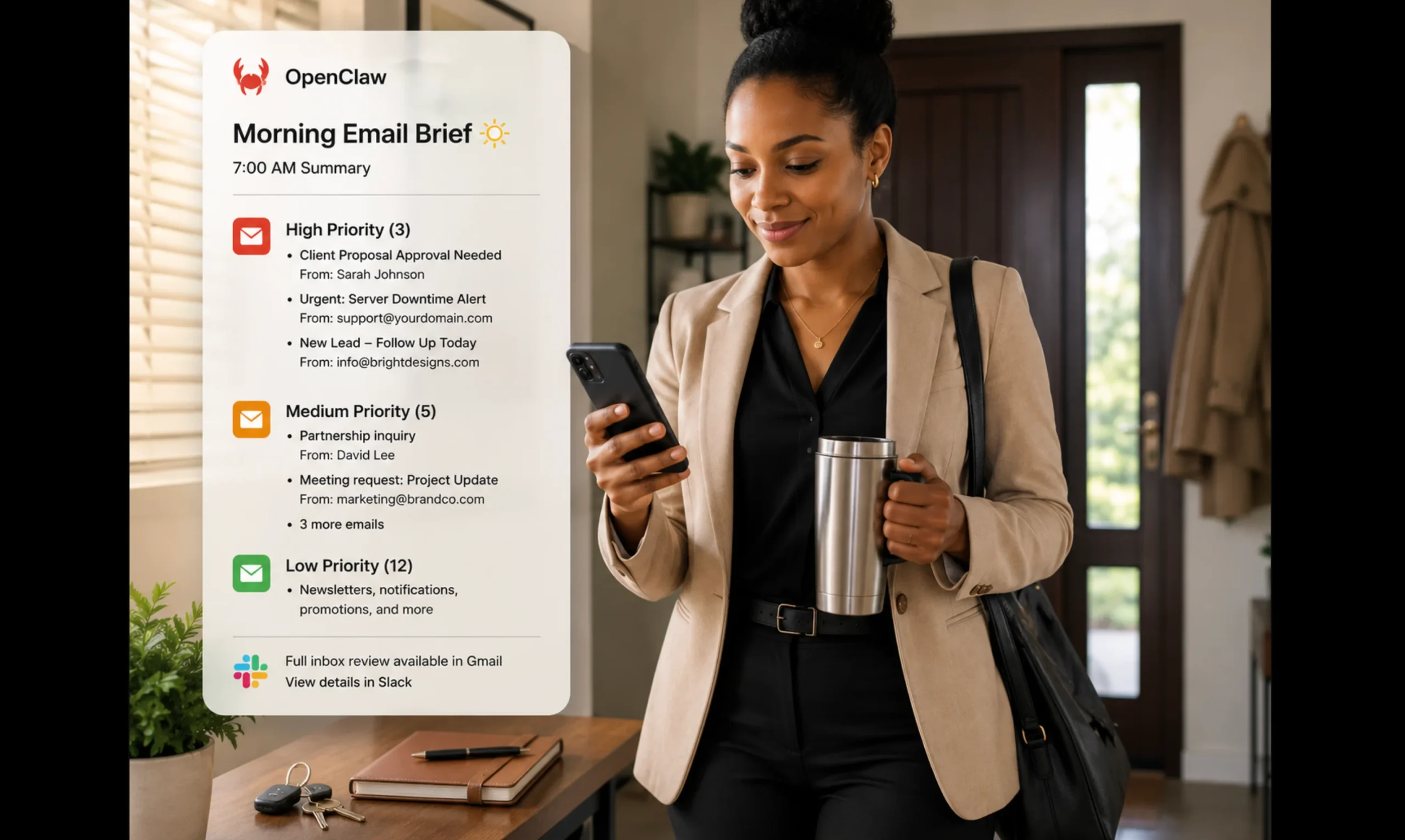 OpenClaw UseCases: Email Brief