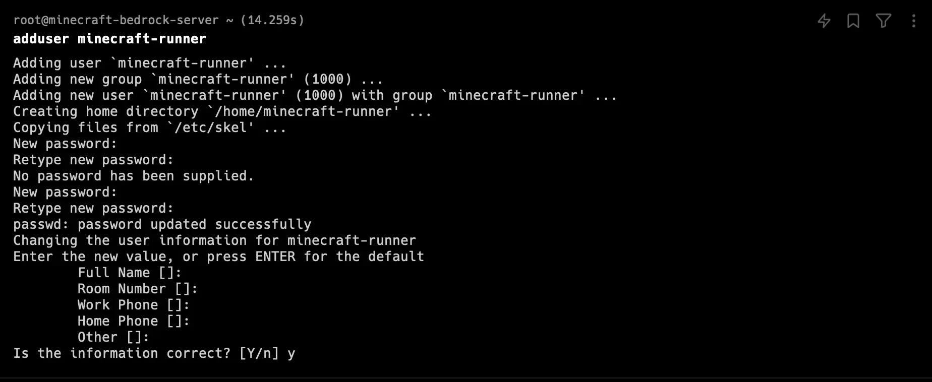 Download and Configure the Minecraft Server