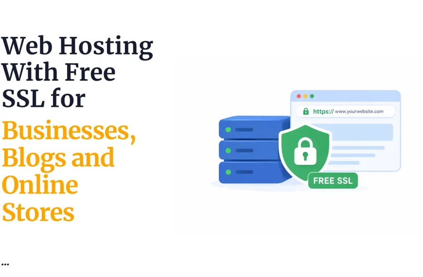 Web Hosting With Free SSL for Businesses, Blogs and Online Stores