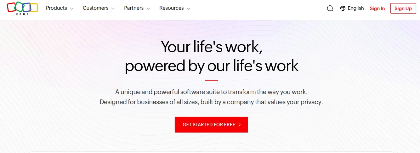 Zoho mail email plans