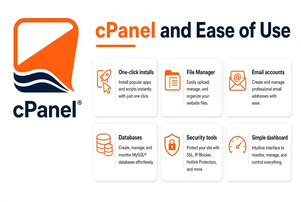 cpanel ease of use