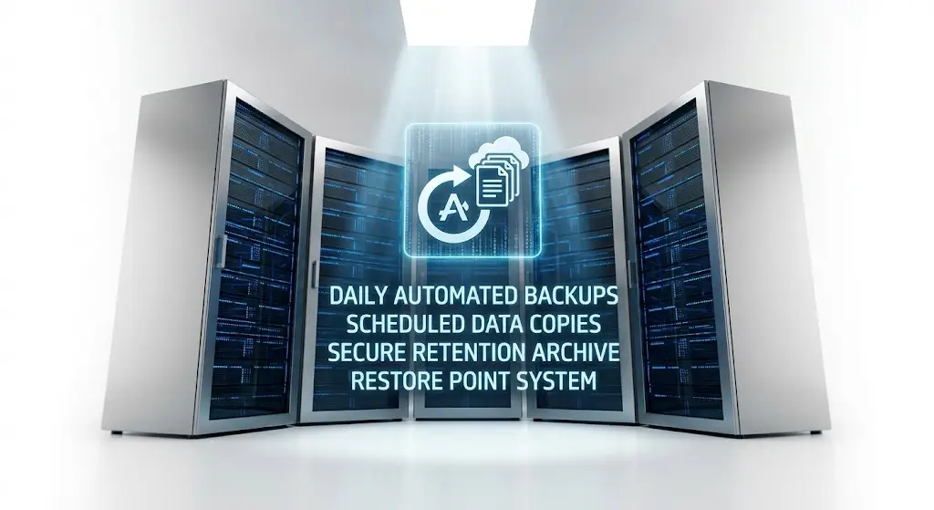 daily automated backups with truehost hosting