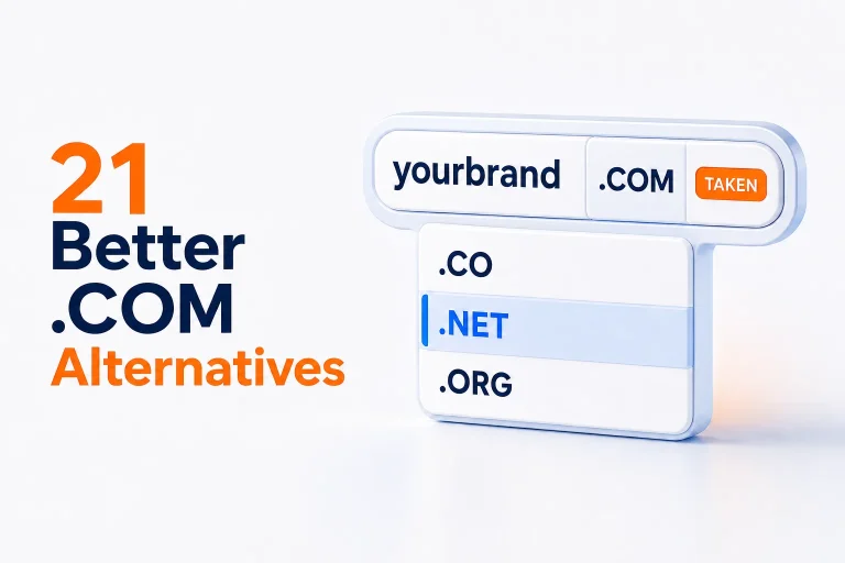 .com domain alternatives
