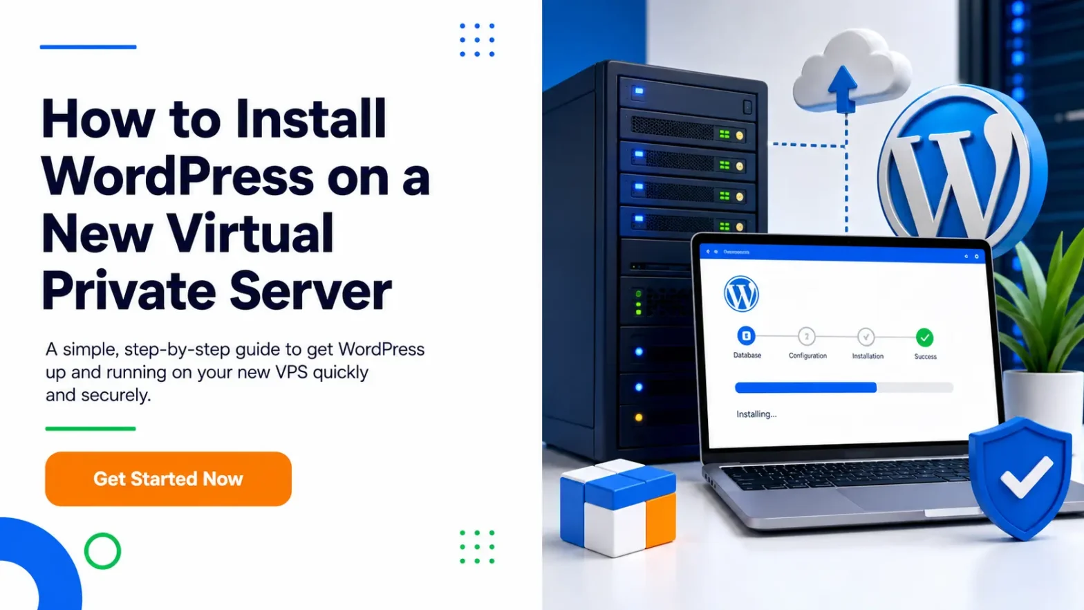 How to Install WordPress on a New Virtual Private Server
