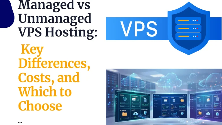 Managed vs Unmanaged VPS Hosting: Key Differences, Costs, and Which to Choose