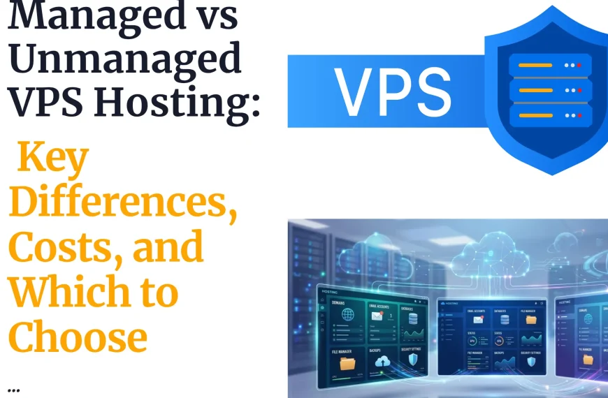 Managed vs Unmanaged VPS Hosting: Key Differences, Costs, and Which to Choose