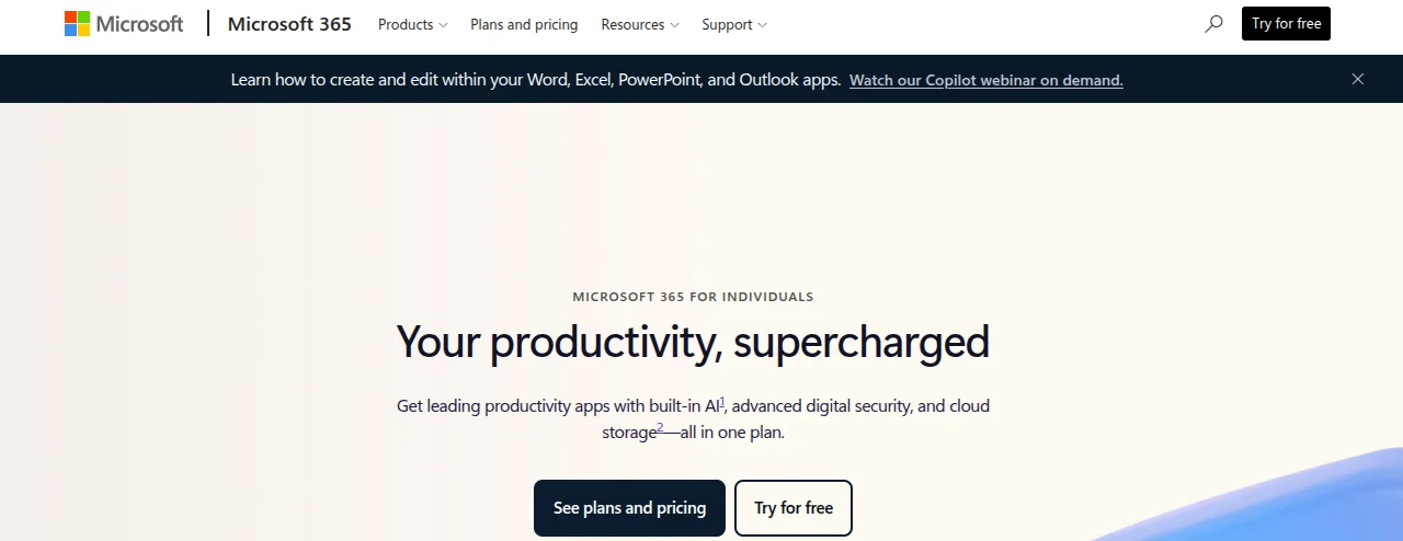 microsoft 365 email hosting plans 