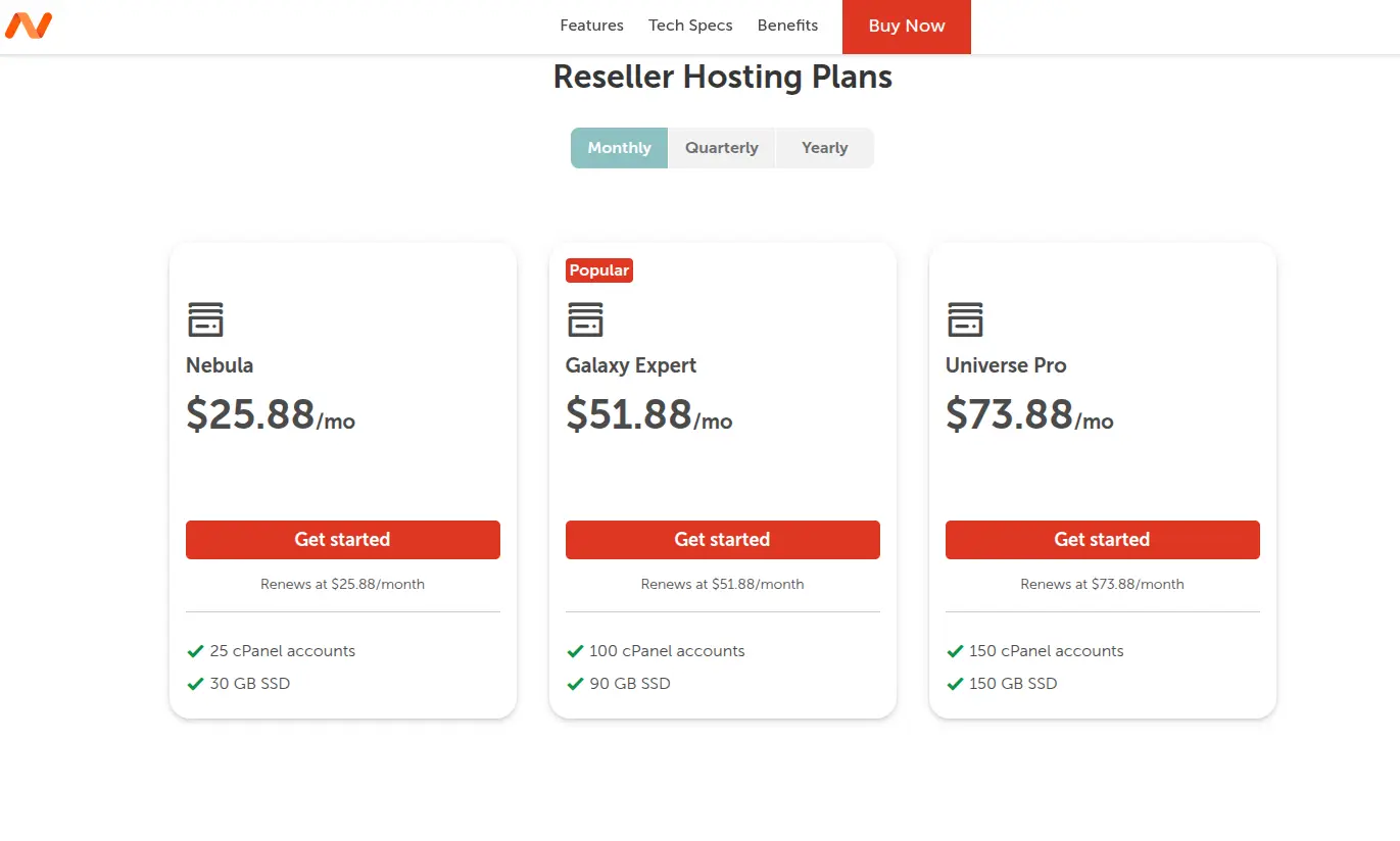 namecheap reseller hosting