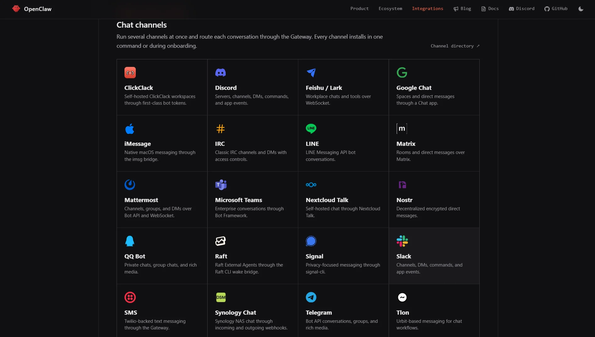 openclaw vs hermes agent - messaging channels