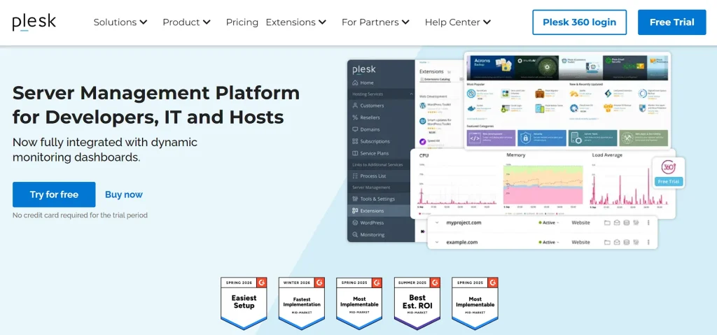 server management platform for server admins