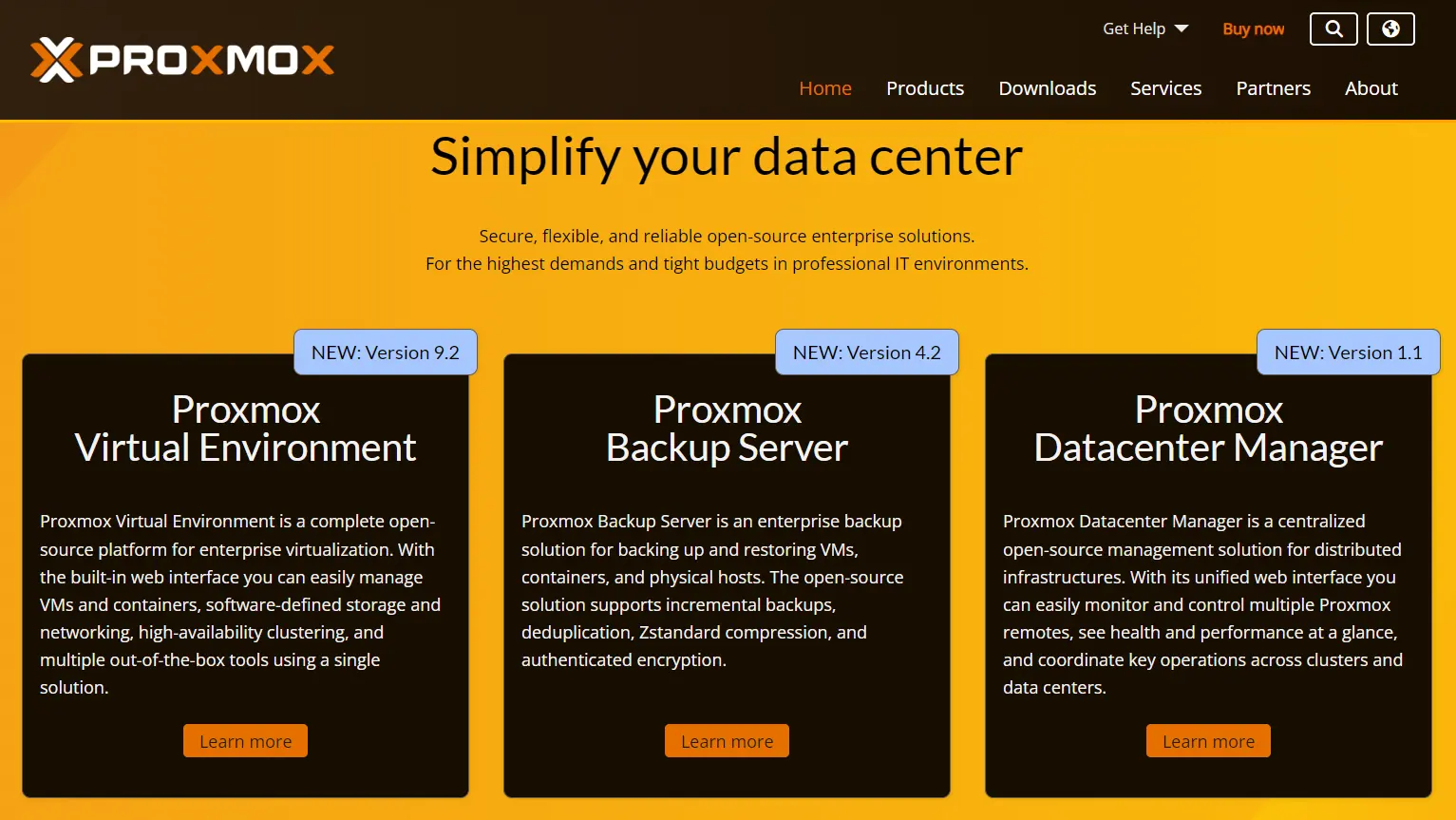 Simplify your data center
Secure, flexible, and reliable open-source enterprise solutions.
For the highest demands and tight budgets in professional IT environments