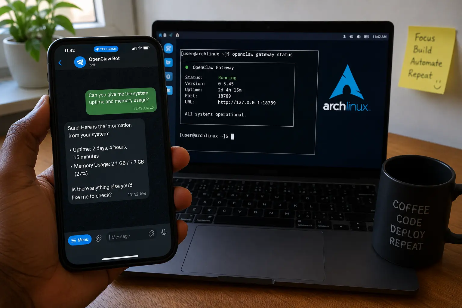 How to run Openclaw on Arch Linux