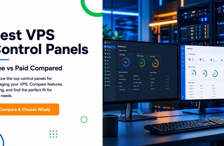 Best VPS Control Panels for Managing Virtual Private Servers: Free vs Paid Compared