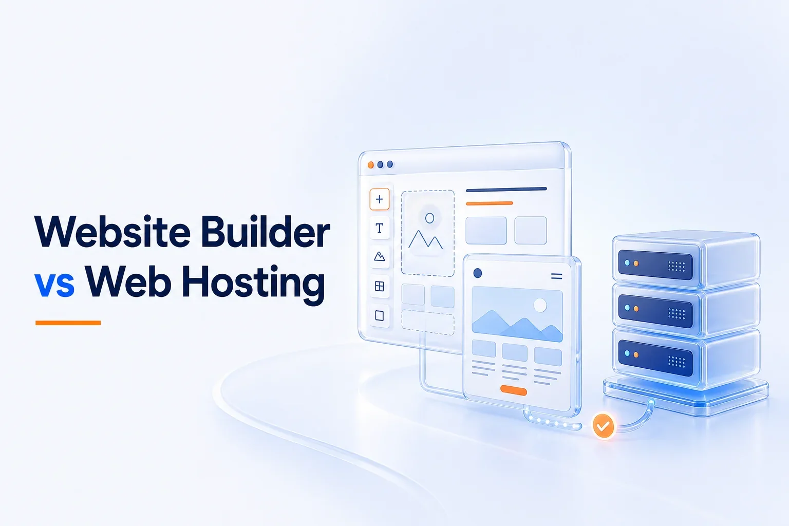 Website Builder vs Web Hosting