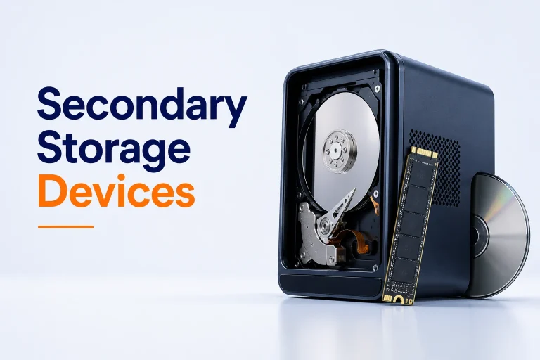 What Is a Secondary Storage Device? Definition, Types, Examples — what is a secondary storage device featured